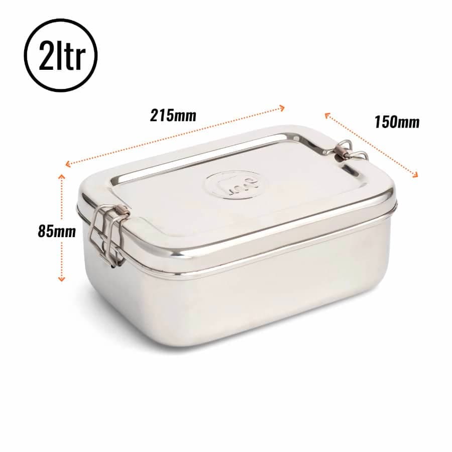 Elephantbox Nerezový lunchbox objem 2l - náhled 2