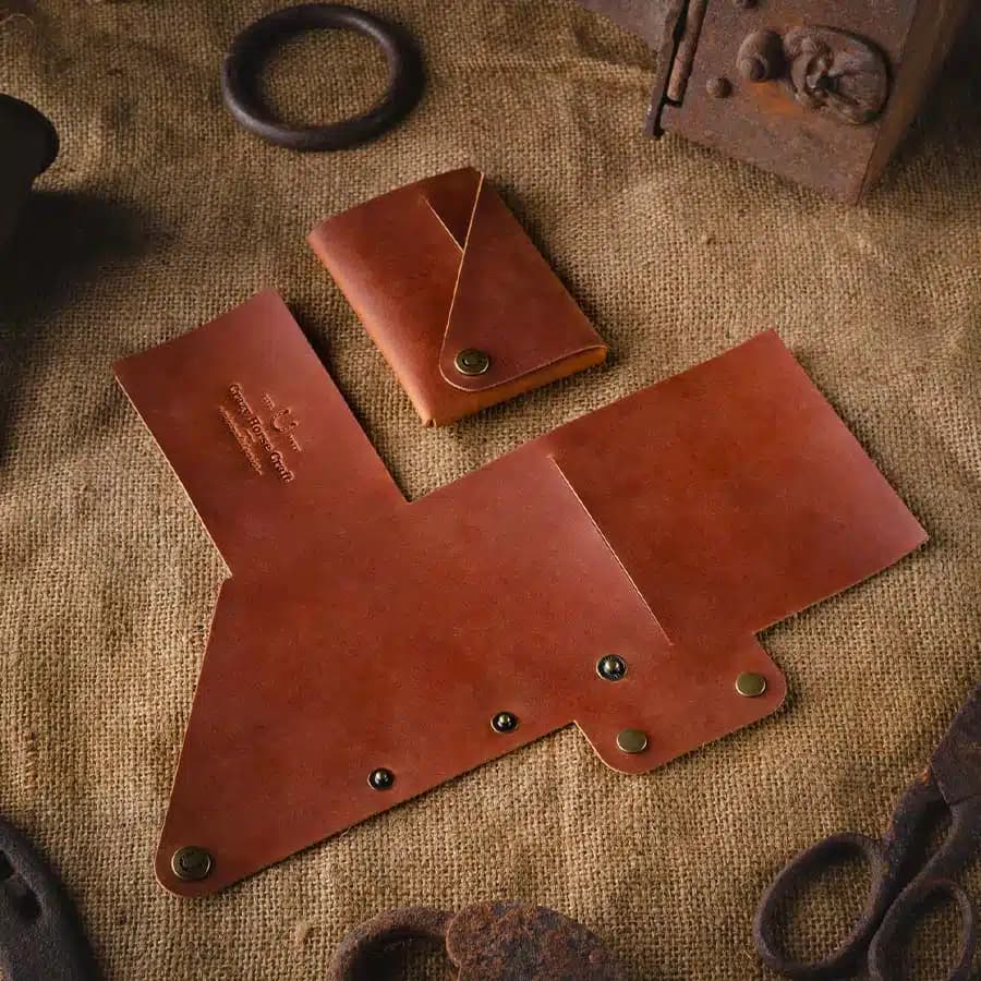 Crazy Horse Craft Minimalistická kožená peněženka classic brown - náhled 3