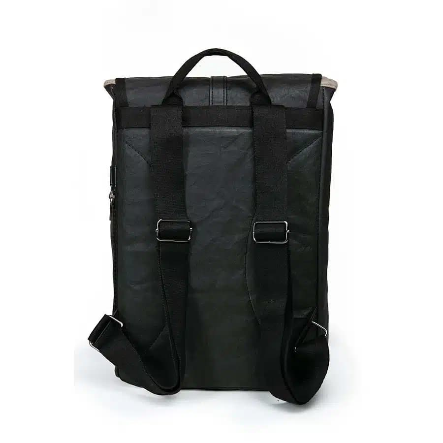 Papero Bags papírový ruksak Owl černý 13l - náhled 5