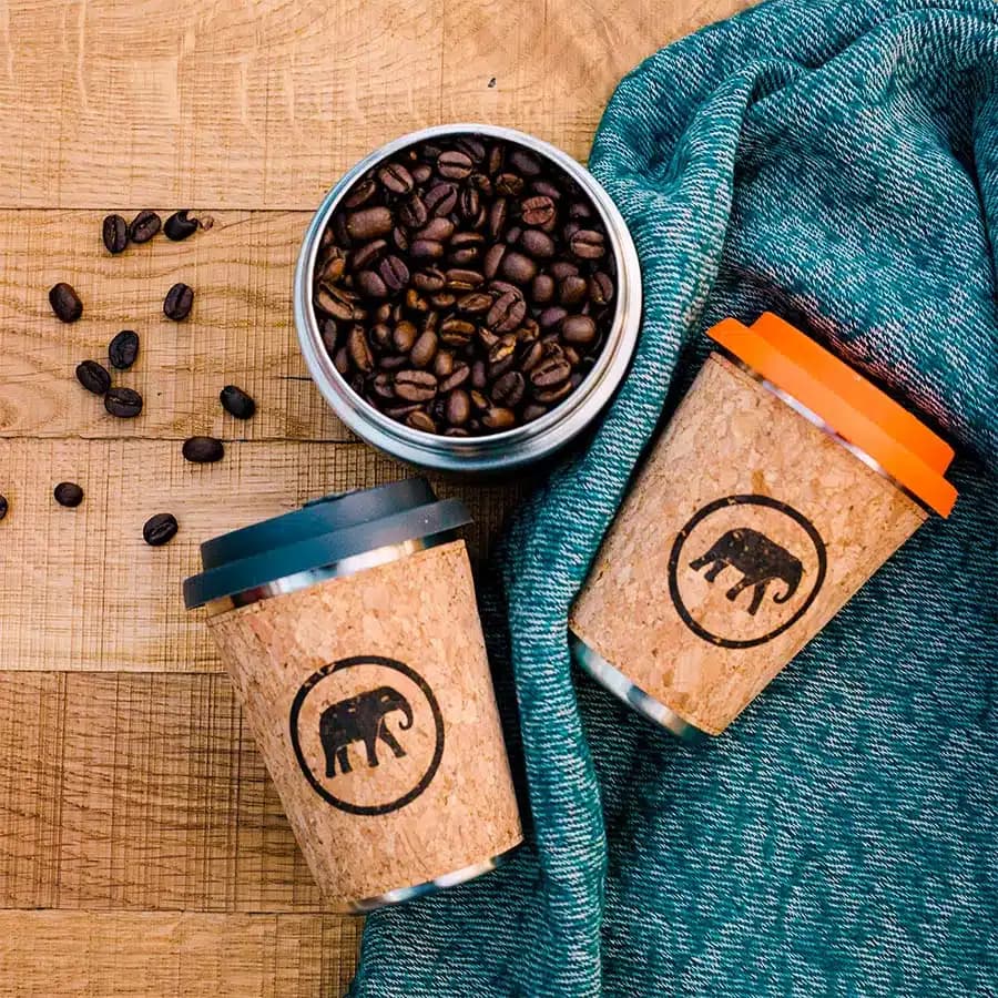 Elephant Box Kelímek na kávu objem 350ml oranžový - náhled 4