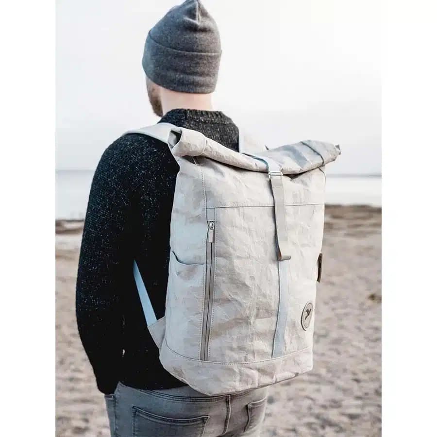 Papero Bags papírový rolovací batoh YETI šedý 32l - náhled 4