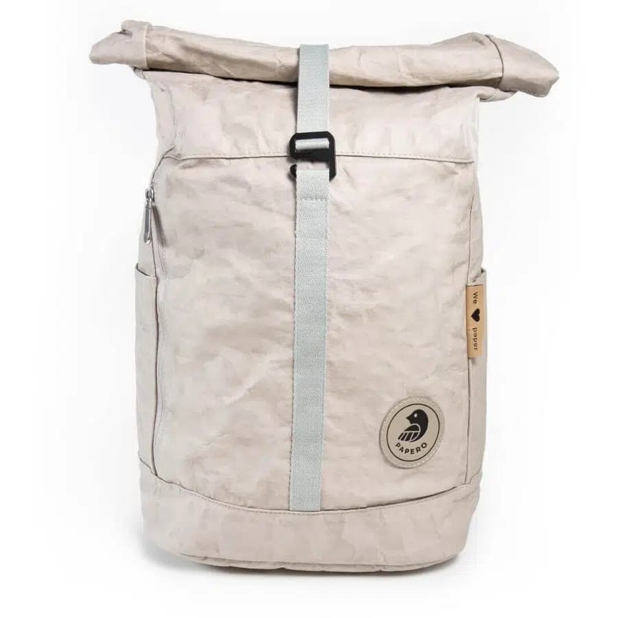 Papero Bags papírový rolovací batoh YETI šedý 32l