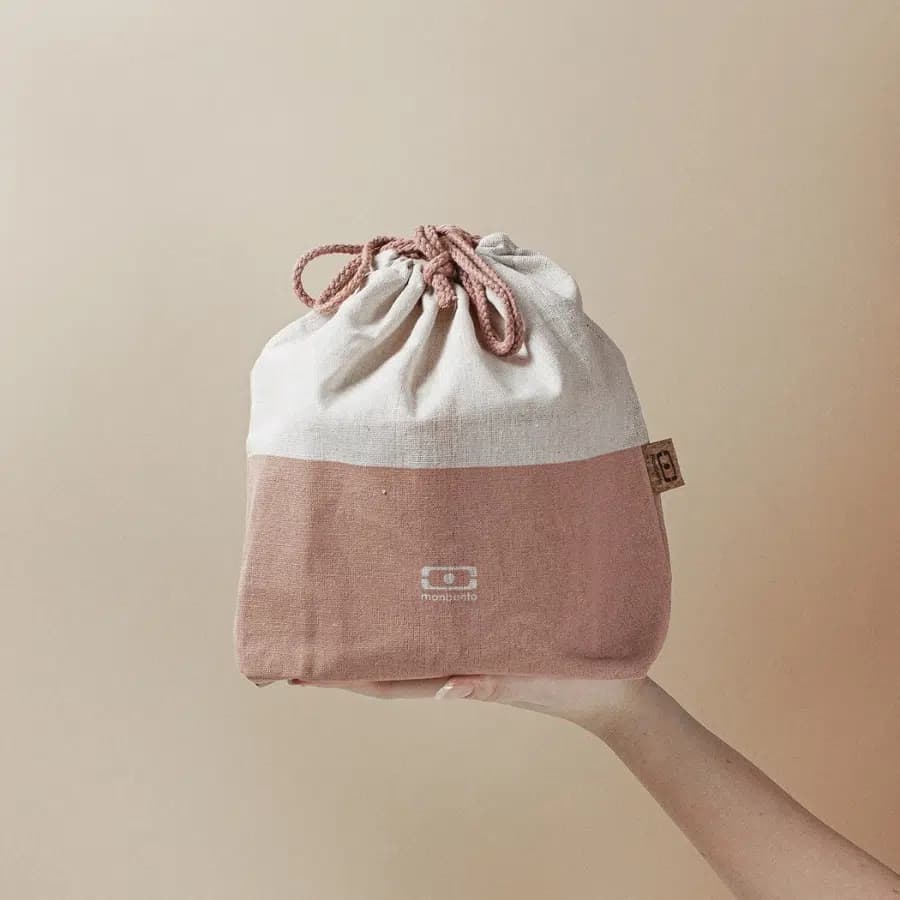 Monbento sáček na svačinový box MB Pochette Natural Cream - náhled 2