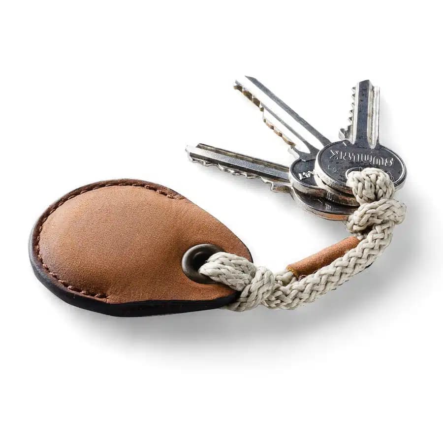 Crazy Horse Craft Kožená klíčenka na Airtag
