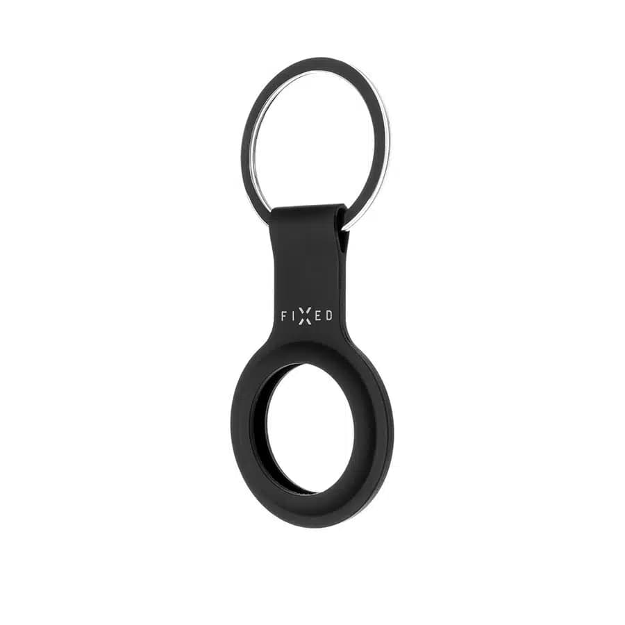 Fixed Silikonové pouzdro s kroužkem FIXED Silky pro Apple AirTag, růžové - náhled 3
