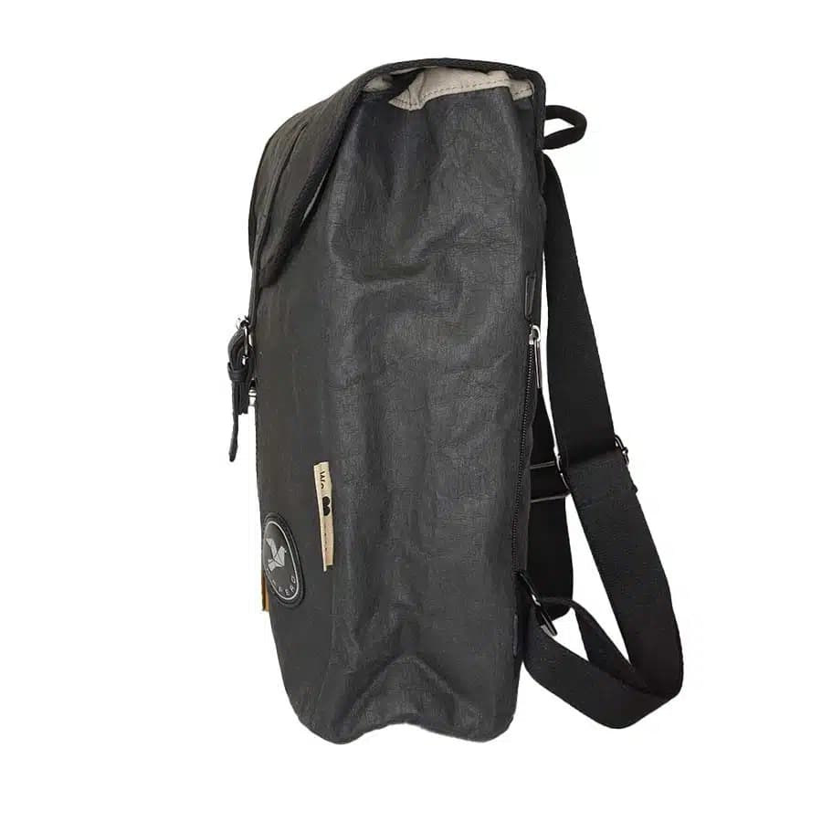 Papero Bags papírový ruksak Owl černý 13l - náhled 2