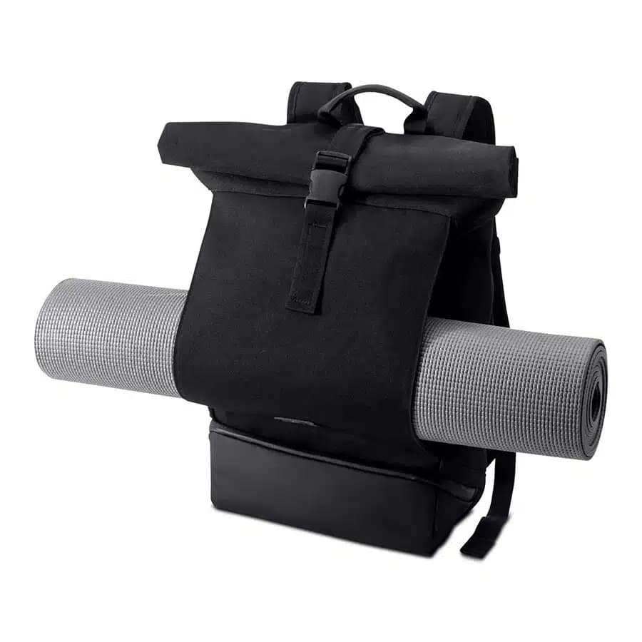 Johnny Urban rolovací batoh Allen Medium béžovo-šedý 18,5l - náhled 3