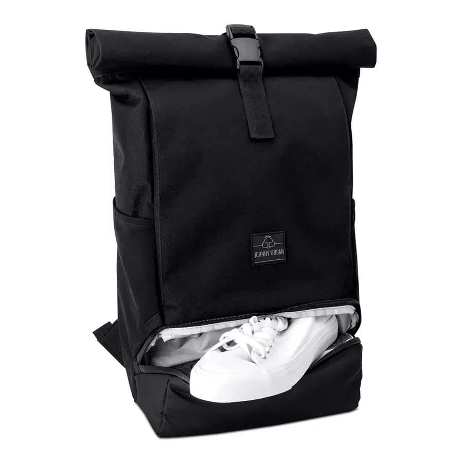 Johnny Urban rolovací batoh Allen Medium béžovo-šedý 18,5l - náhled 4