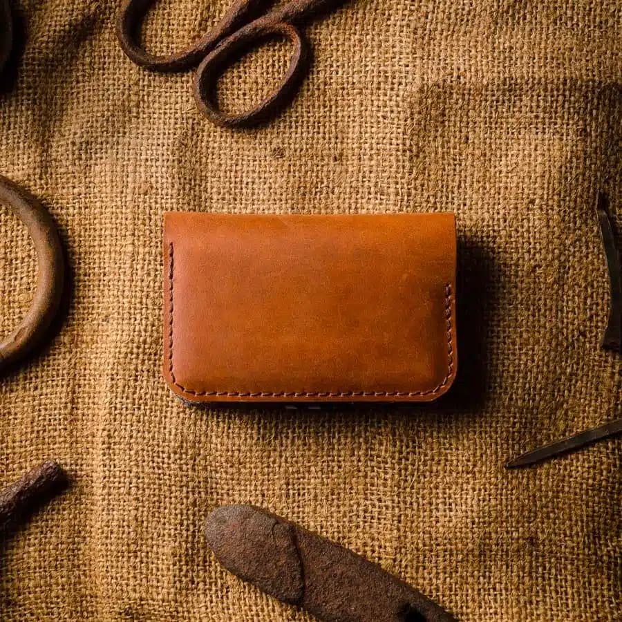 Crazy Horse Craft Kožená business peněženka classic brown - náhled 2