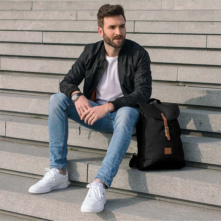 Johnny Urban městský batoh Liam růžový 13,5l - náhled 2