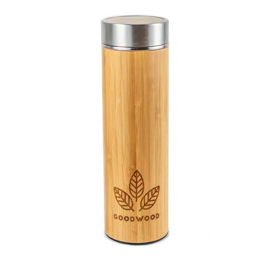 GoodWays Dřevěná termoláhev GoodWood 450 ml