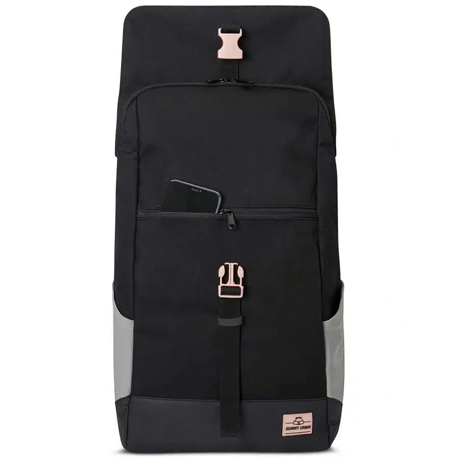 Johnny Urban Městský batoh s klopou Mika béžovo-růžová 15,5l - náhled 5