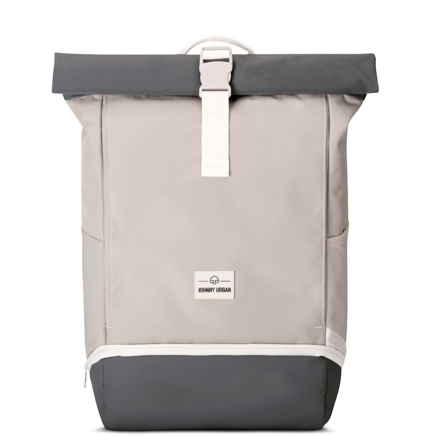 Johnny Urban rolovací batoh Allen Medium béžovo-šedý 18,5l - náhled 1