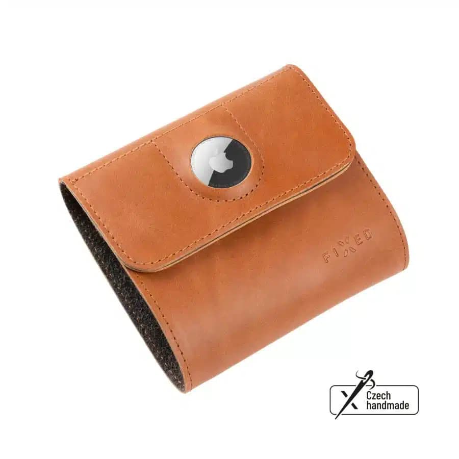 Fixed pánská kožená peněženka Classic Wallet pro Airtag hnědá - náhled 1