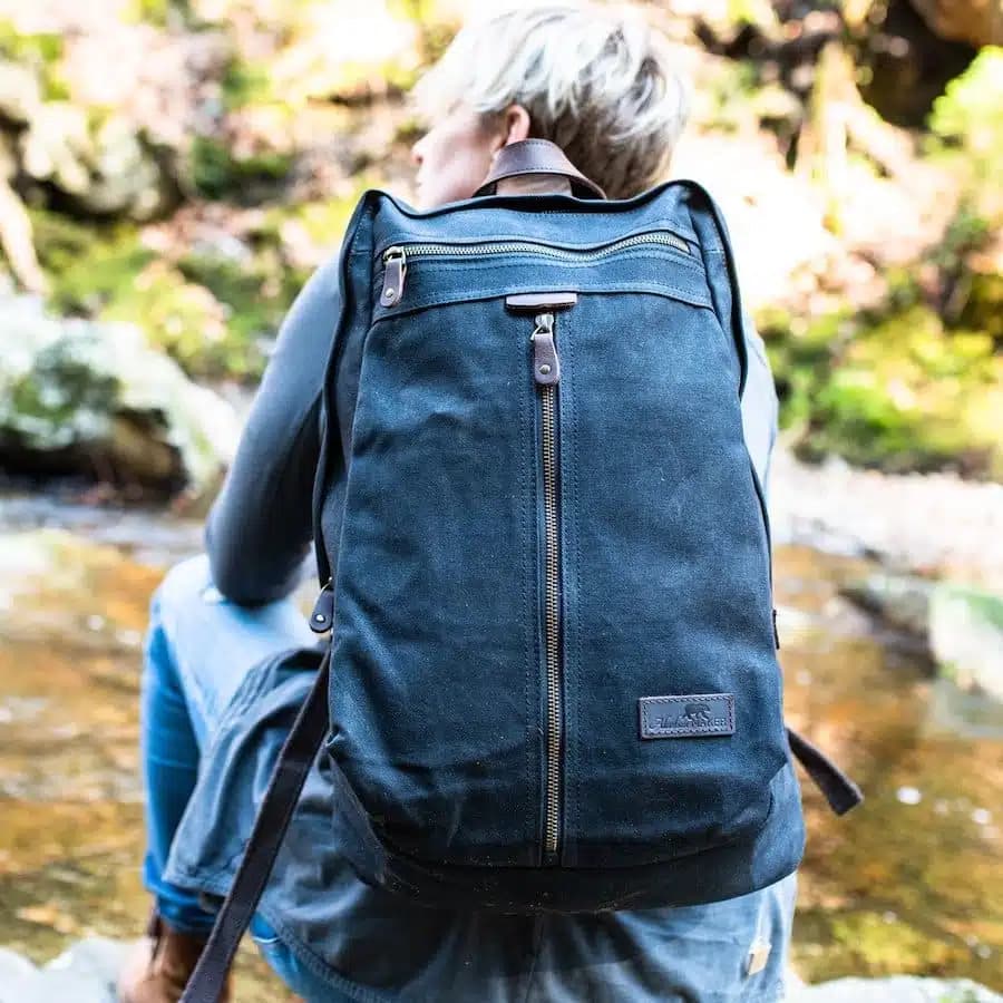Alaskan Městský vintage batoh Denali Camel 20l - náhled 4