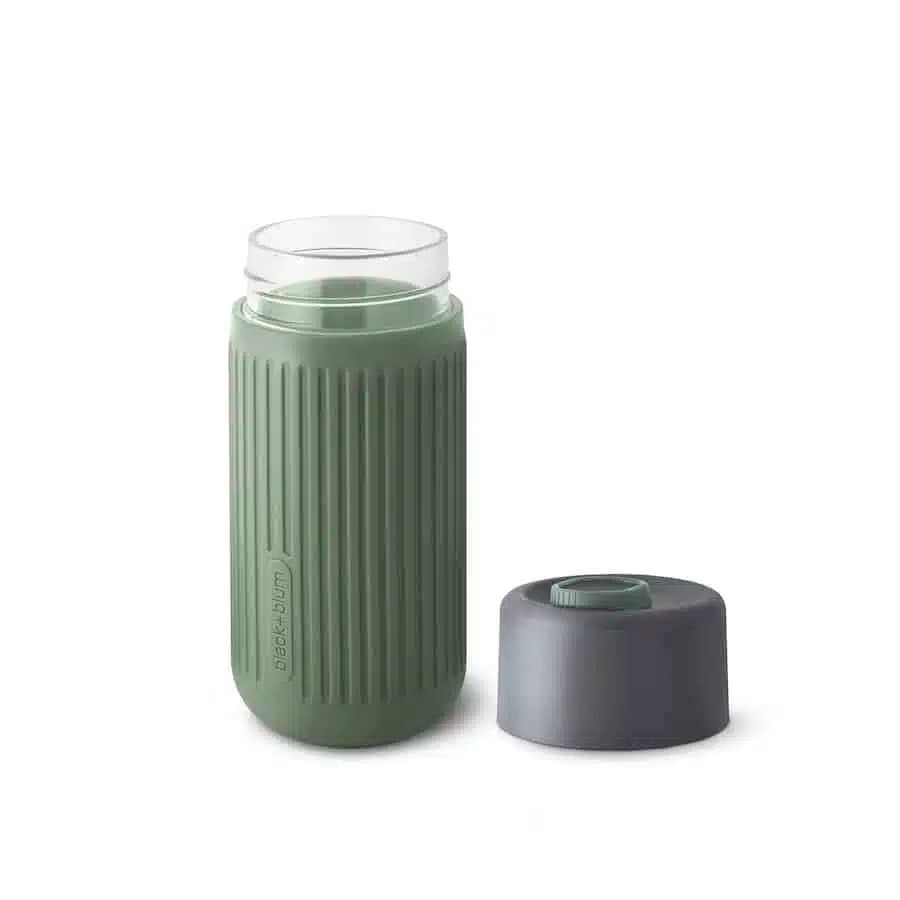 Black + Blum Cestovní skleněný hrnek na kávu 340 ml ocean - náhled 3