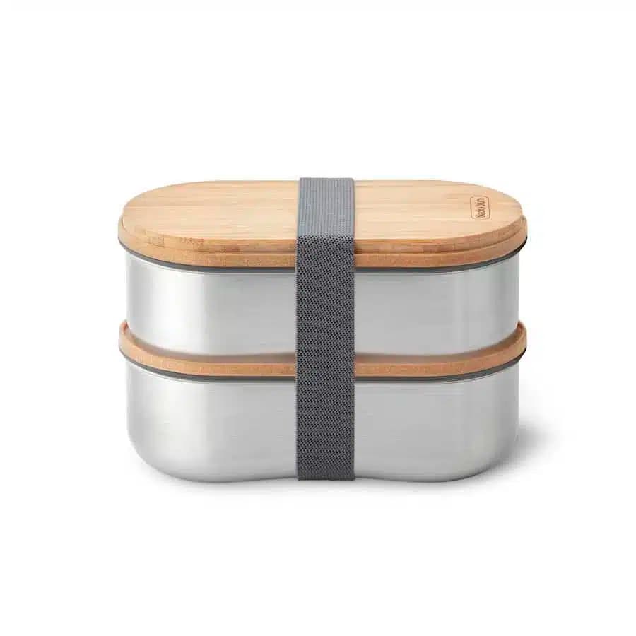 Black+Blum Obědový nerezový Bento Box 2x500ml