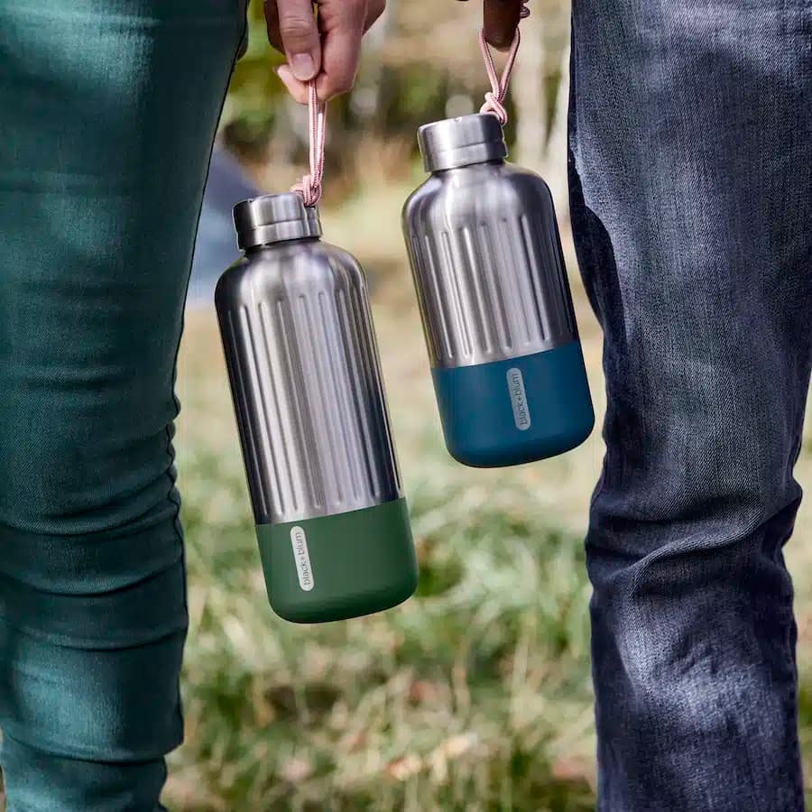 Black + Blum Outdoorová nerez termoska Explorer Olive 850 ml - náhled 2
