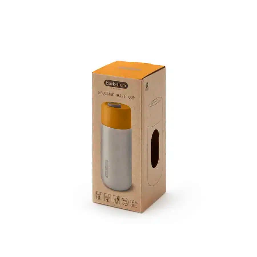 Black + Blum Cestovní nerez termoska na kávu 340 ml ocean - náhled 5
