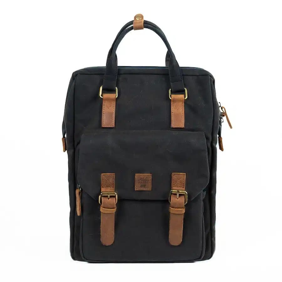 Alaskan Maker Výletní vintage batoh Juneau black 13l - náhled 1