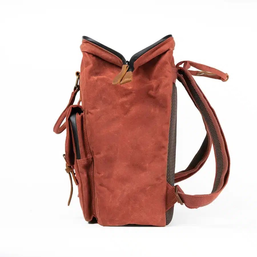 Alaskan Maker Výletní vintage batoh Juneau black 13l - náhled 3