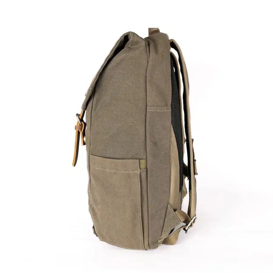 Alaskan Maker Cestovní vintage batoh Unimak Black 27l - náhled 3