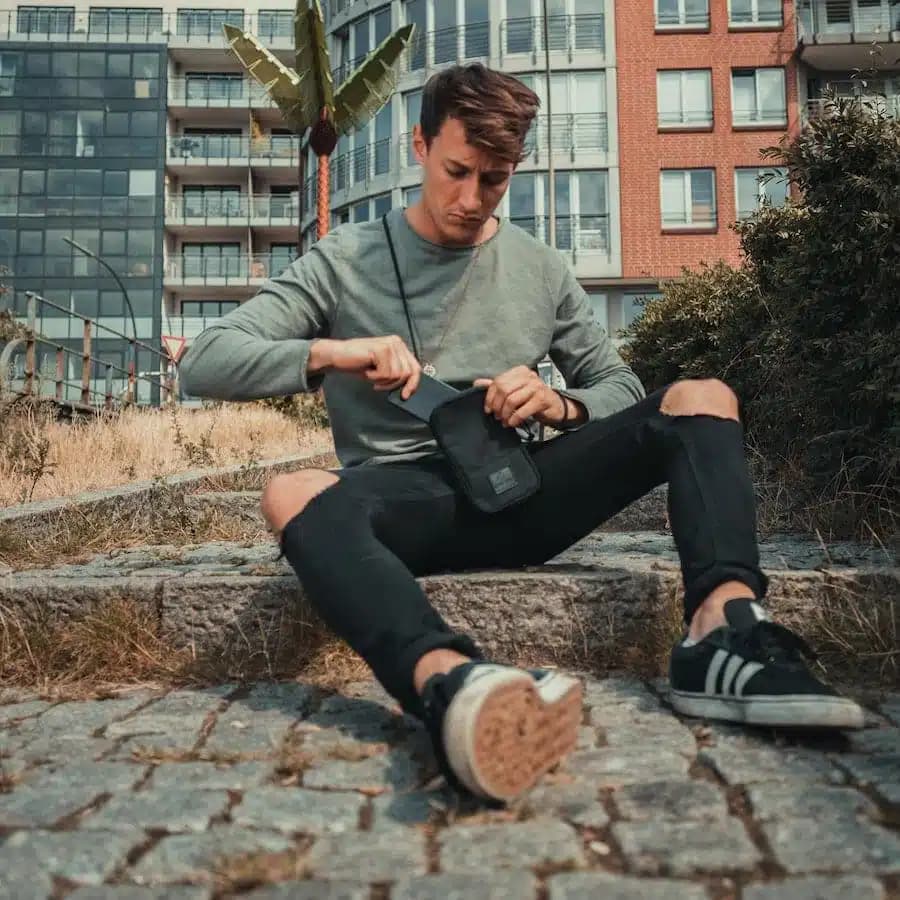 Johnny Urban Crossbody taška Josh béžová 2l - náhled 2
