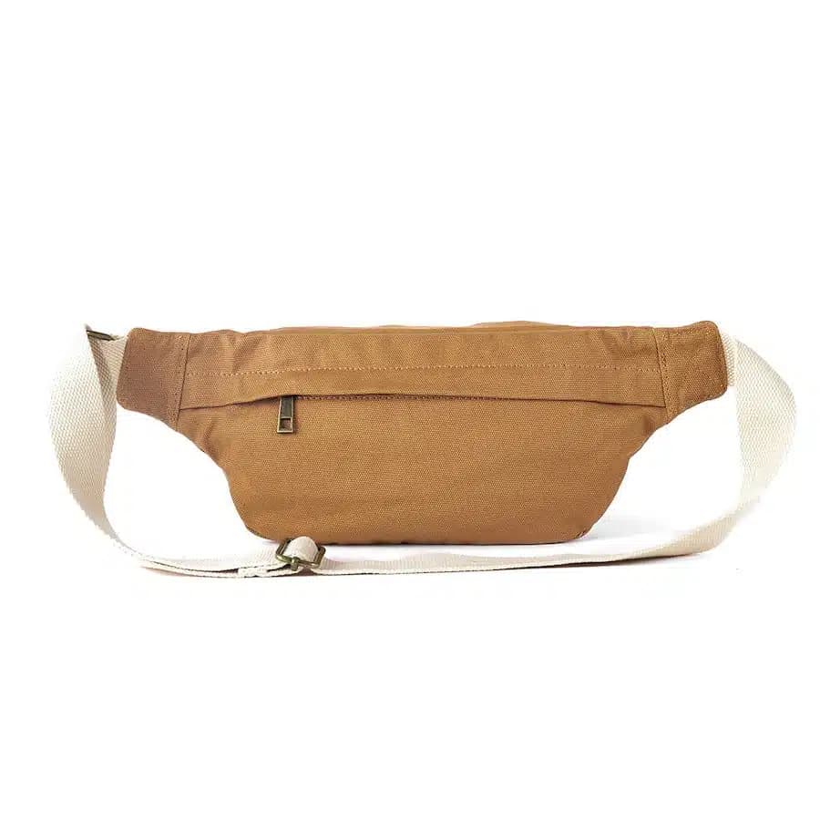 Alaskan Maker Velká plátěná crossbody ledvinka Swing black 1,75l - náhled 3
