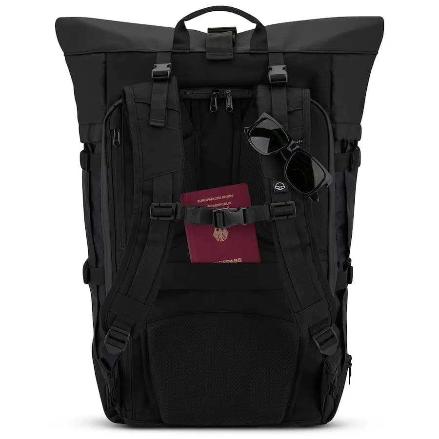 Johnny Urban Rolovací batoh Travel Allen XL béžový 47l - náhled 5