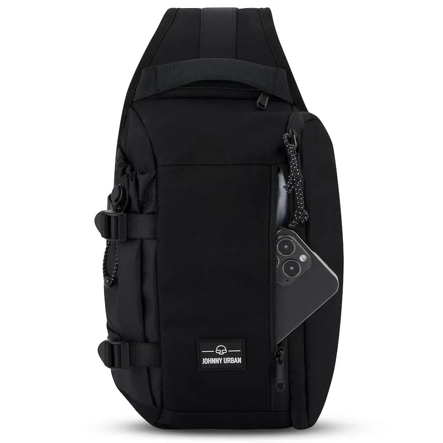 Johnny Urban Crossbody batoh přes rameno Charlie béžová 7l - náhled 3