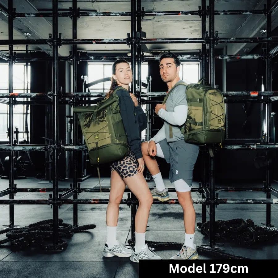 Johnny Urban Rolovací batoh Allen Large Move béžový 26l - náhled 2