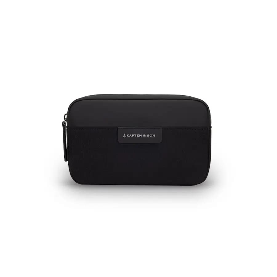 Kapten and Son Crossbody taška Habo All Black 1l - náhled 3