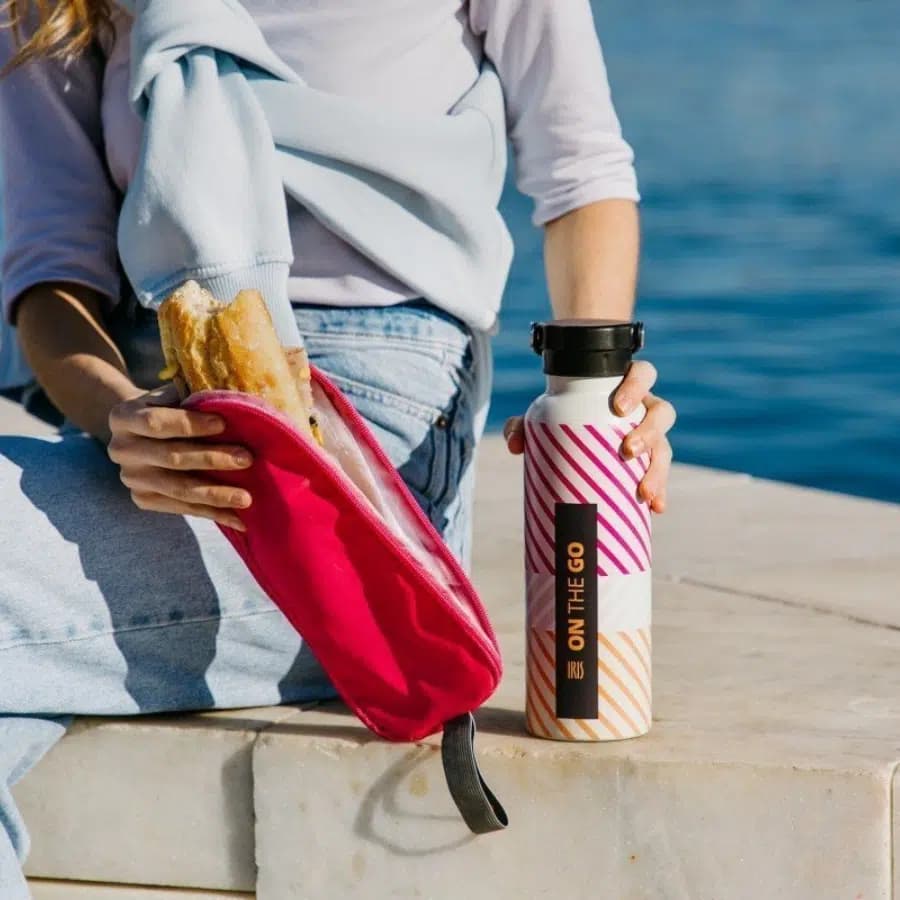 Iris Barcelona Termoláhev on the go 750 ml fuchsiová - náhled 2