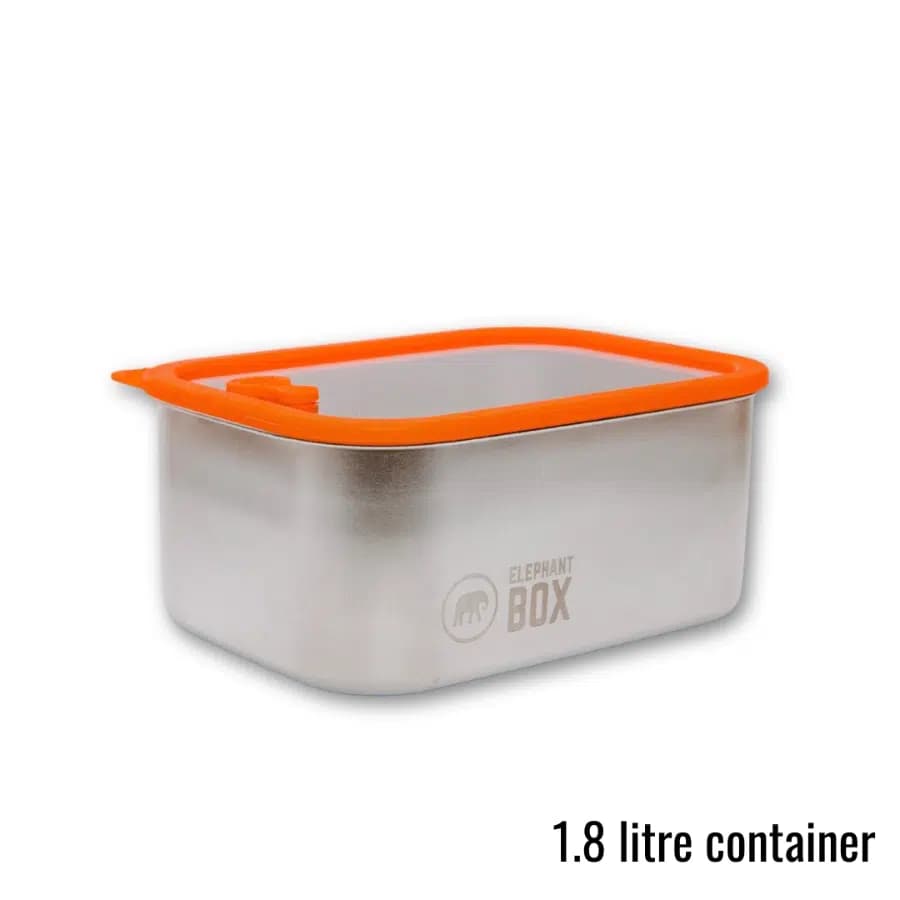 Elephant Box Nerezový box do mikrovlnky se skleněným víkem 1l - náhled 3
