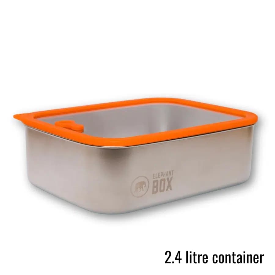 Elephant Box Nerezový box do mikrovlnky se skleněným víkem 1l - náhled 4