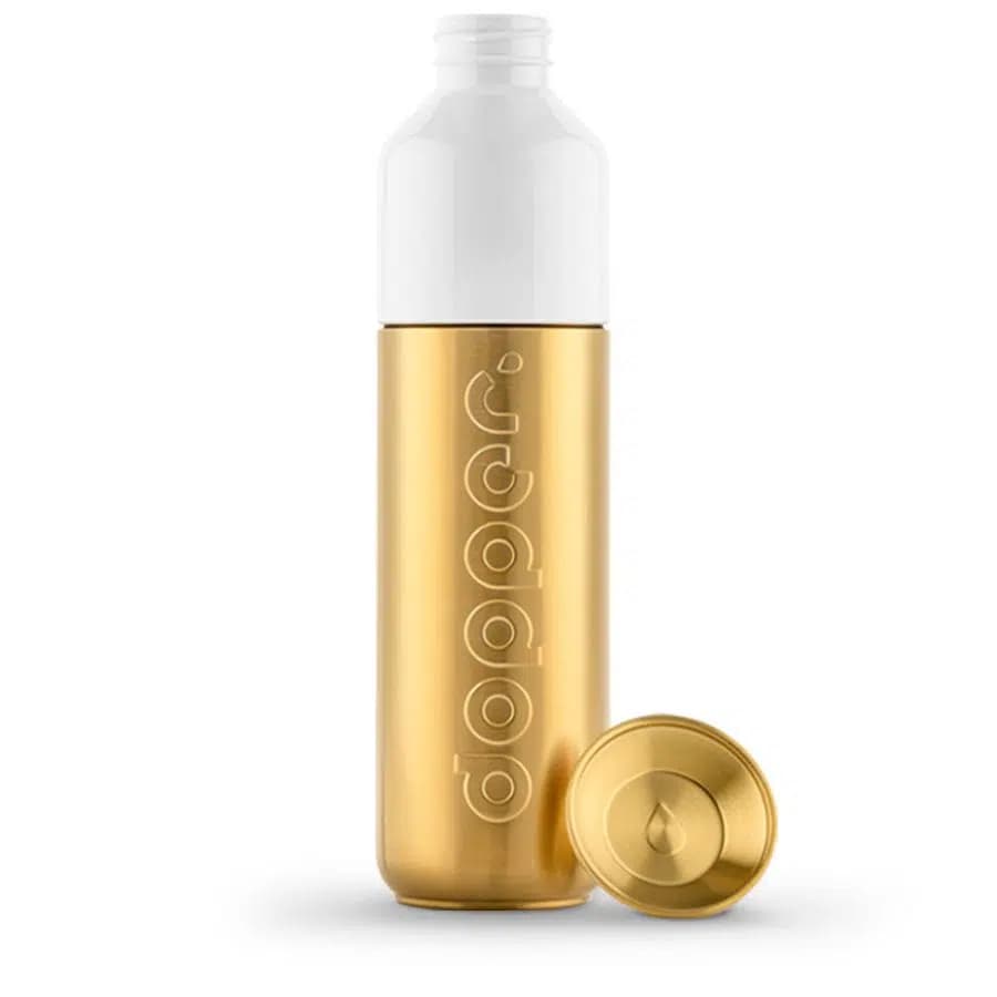 Dopper Metalická nerezová láhev na pití Gold 490ml - náhled 3