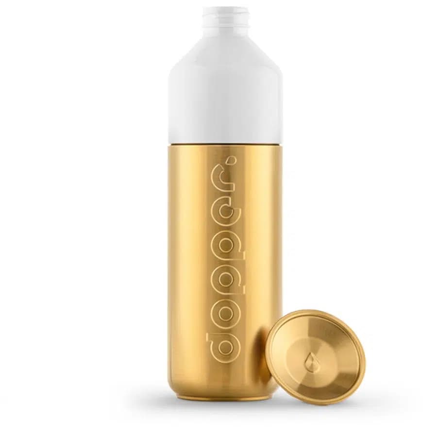 Dopper Metalická nerezová láhev na pití Gold 800ml - náhled 3