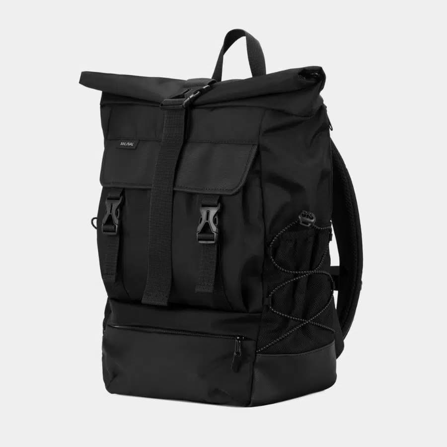 Milinal Rolovací batoh s přeskami Wide Light Folk Dark 32l - náhled 4