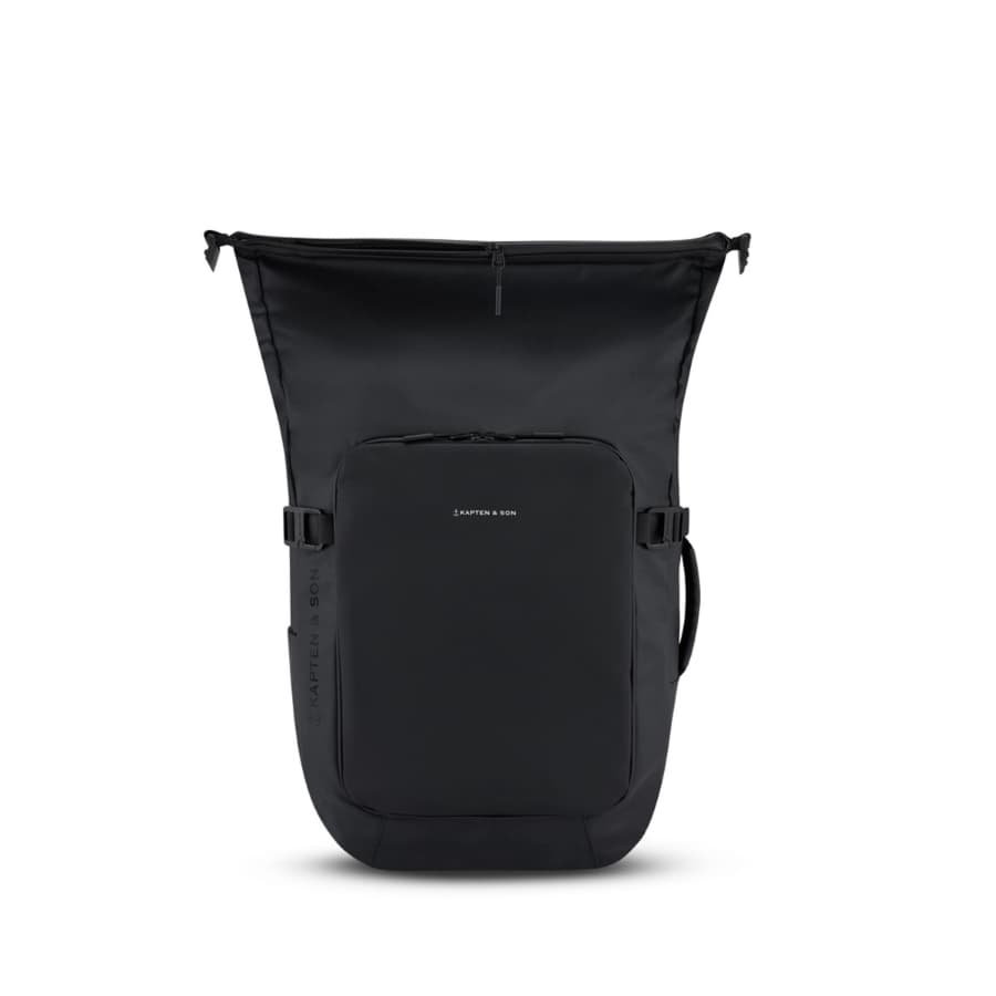 Kapten & Son Cestovní rolovací batoh Lisbon All Black 30l - náhled 4