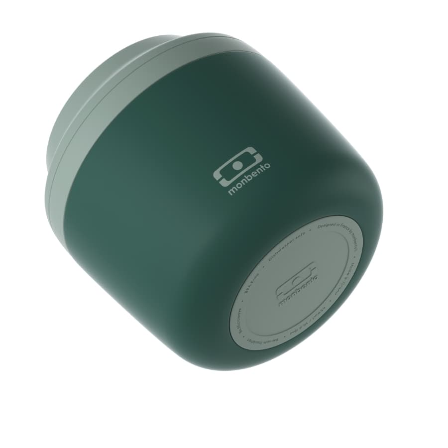 Monbento Nerezový termobox na jídlo Element Green Bicolor 550ml - náhled 4