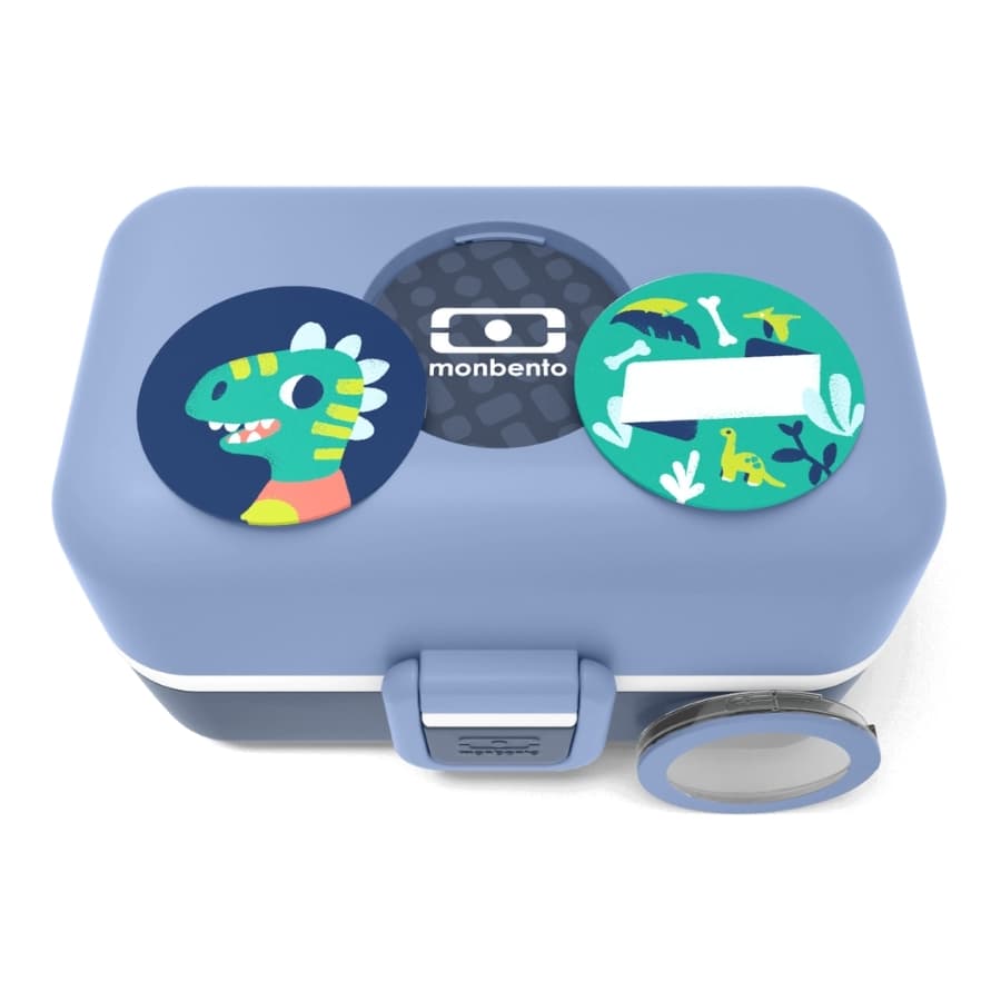 Monbento Dětský obědový bento box na jídlo Tresor Blue Infinity 800ml - náhled 4