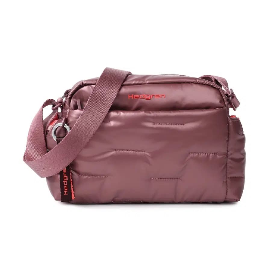 Hedgren Prošívaná taška přes rameno Cocoon Cozy Dusty Rose 4l - náhled 1