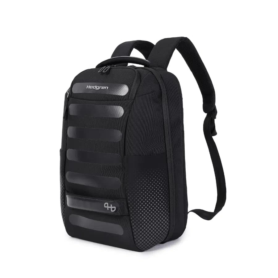 Hedgren Cestovní dvoukomorový batoh Comby Handle M Black 19l - náhled 3