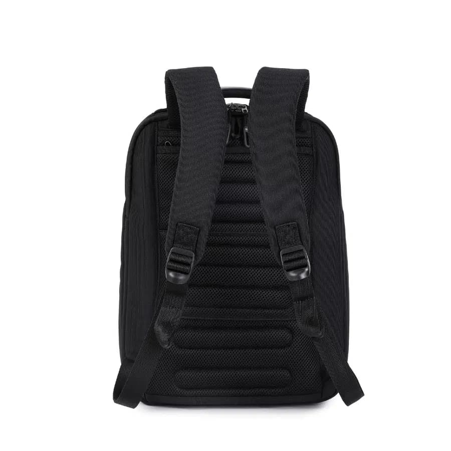 Hedgren Cestovní dvoukomorový batoh Comby Handle M Black 19l - náhled 4