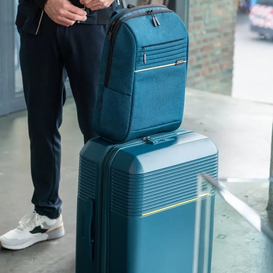 Hedgren Dvoukomorový batoh Lineo Dash Legion Blue 20l - náhled 3