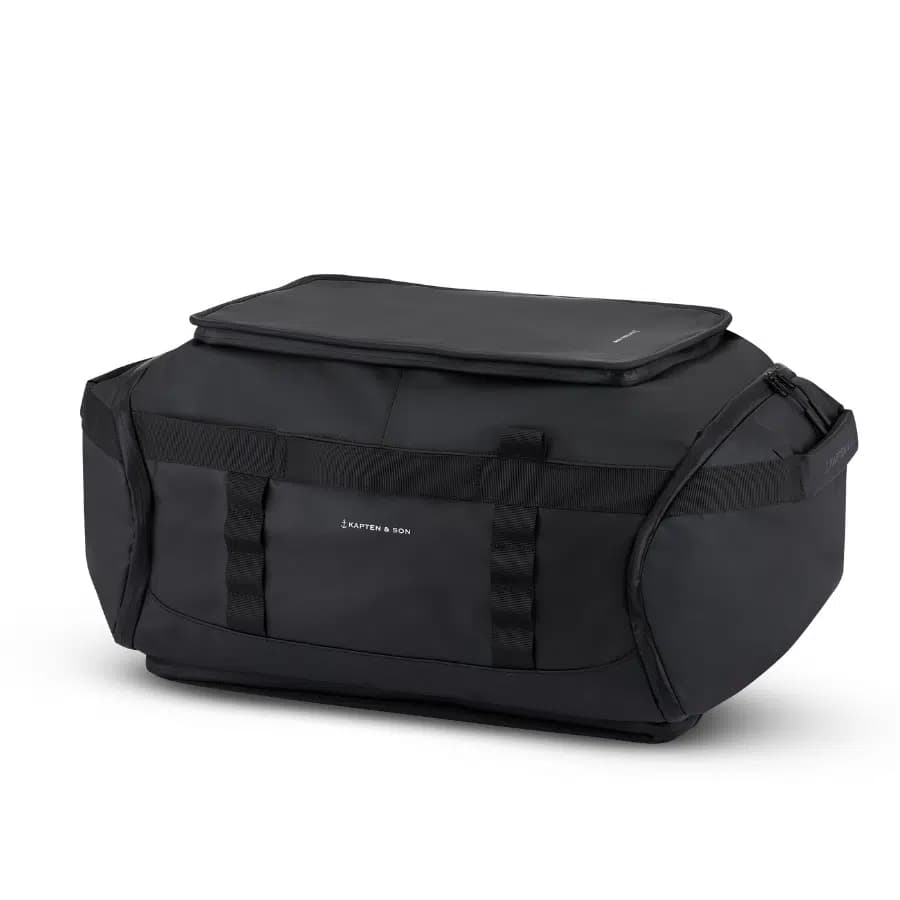 Kapten & Son Cestovní taška na záda Lisbon all black 50l - náhled 3