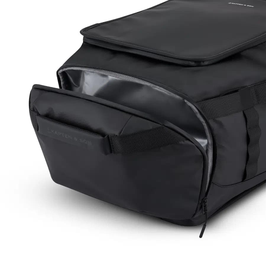 Kapten & Son Cestovní taška na záda Lisbon all black 50l - náhled 5