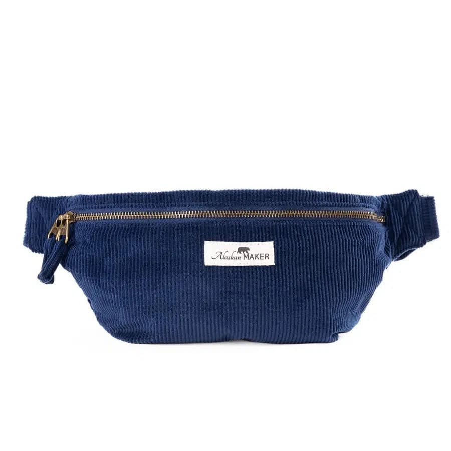 Alaskan Maker Manšestrová crossbody ledvinka Willow