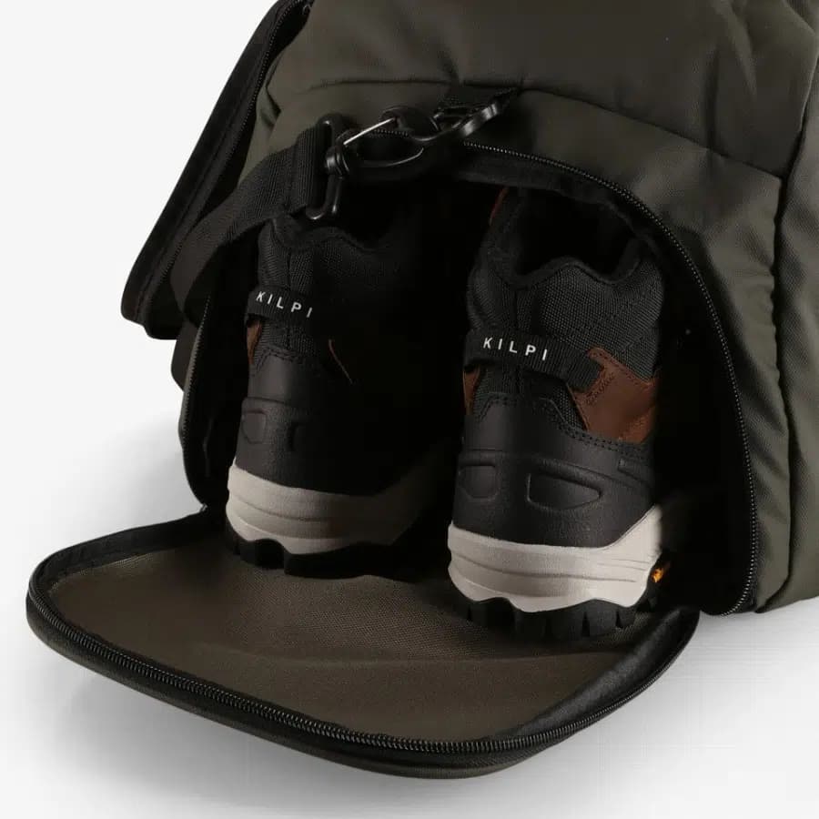 Kilpi Fitness taška a batoh v jednom Katmai 35-U 35l khaki - náhled 5
