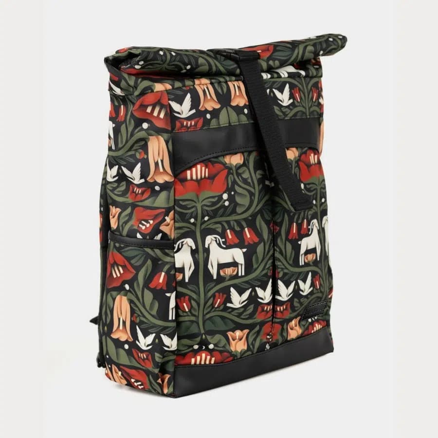 Milinal Cestovní rolovací batoh Journey Black 28l - náhled 3
